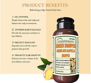 Уход за телом: ❄️ США имбирный шампунь против алопеции шампунь против облысения — 2