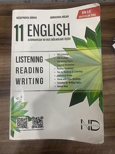 Məhsul: 11 English – Listening, Reading, Writing (Azərbaycan və rus