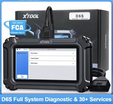 Alati za automobile: Novo- Xtool D6S OBD2 - 30 Resets CAN FD Auto Dijagnostika XTOOL D6S — 7