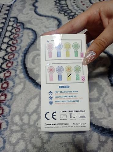 sim kartli saat: LingPan LP838 daşımalı mini ventilyator - Kompakt əl ventilyatoru — 2