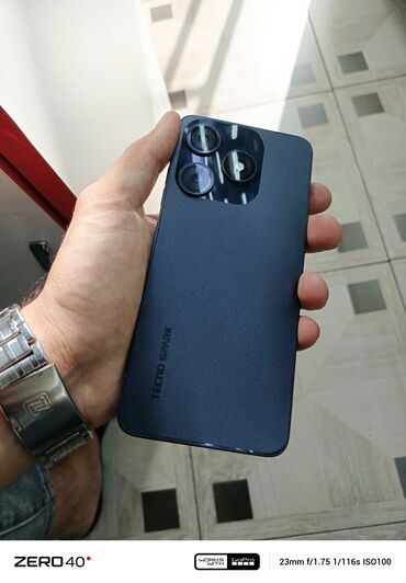 телефон fly champ: Tecno Spark 10 5G, 128 ГБ, цвет - Синий, Кнопочный, Face ID