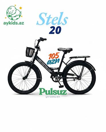 Velosipedlər: Yeni İki təkərli Uşaq velosipedi Stels, 20", Pulsuz çatdırılma, Rayonlara çatdırılma — 1
