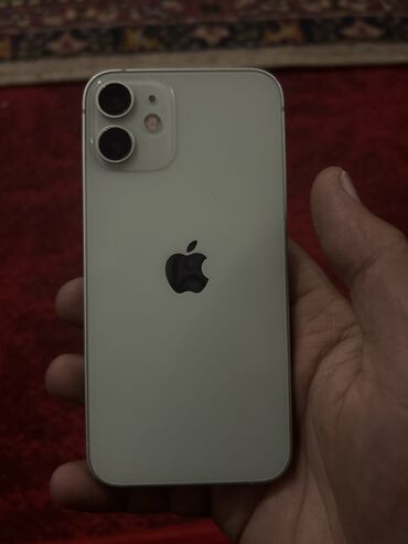 Мобильные телефоны: IPhone 12 mini, 128 ГБ, Белый, Беспроводная зарядка, Face ID, С документами