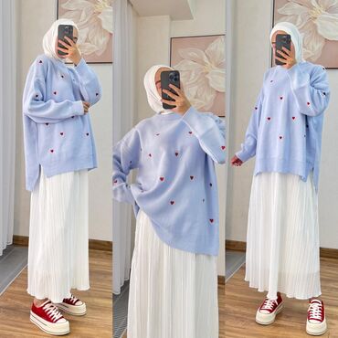 женские свитера турция: Кофта, Оверсайз, Осень-весна, Стандарт