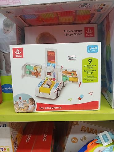 детский набор доктора: Игрушка «Toy Ambulance» от Hola - Обучающий игровой набор «Скорая — 1