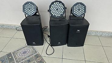 jbl monitor: Səs və işıq avadanlığı komplekti Tərkib: - 2 ədəd simsiz əl mikrofonu — 1