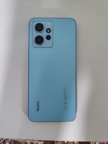 повербанк ми: Redmi, Redmi Note 12, Б/у, 128 ГБ, цвет - Голубой, 2 SIM