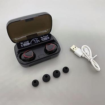 tws: Беспроводная гарнитура M10 TWS с сенсорным управлением Bluetooth — 6