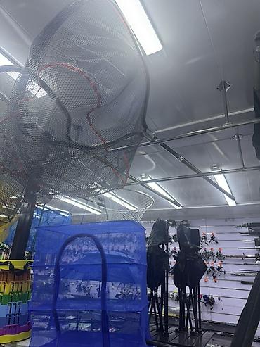 сети для рыбы: Рыболовные подсадки и садки разных типов - Подсаки крупного размера — 2