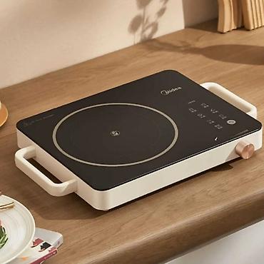 Электрические плиты: Электроплита Функциональная электроплита Midea по спец цене - за 3500 — 3