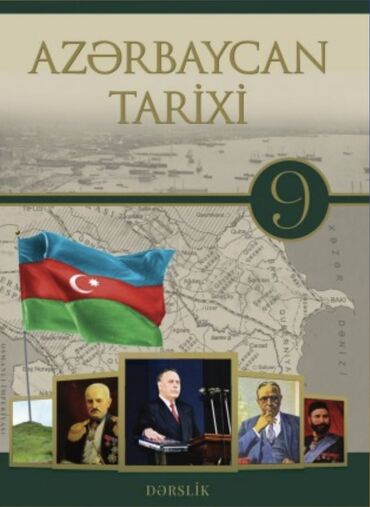 Азербайджанский язык: “Azərbaycan Tarixi” – 9-cu sinif üçün dərslik Kitab 6 manatdır, 3