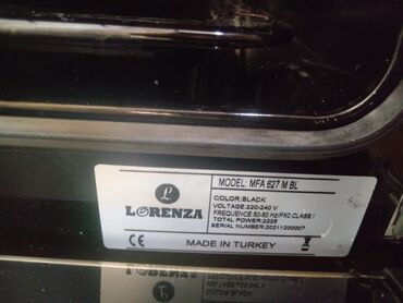qaz sobalarının qiymətləri: Duxovka Elektrik, rəng - Qara, Quraşdırılan, Yeni