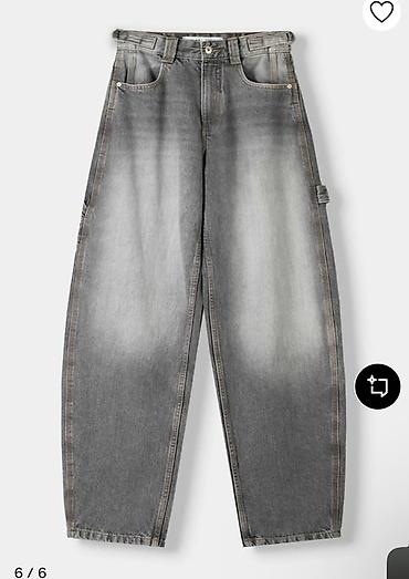 cins walvar: Cinslər, Bershka, S, rəng - Boz — 5