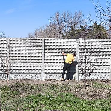 Бетонные еврозаборы: Бетонный еврозабор, Другой бренд, Декоративный, Новый, Оптом,Безналичный расчет — 3