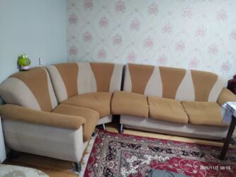 metbex kunc divanları: Künc divan, Açılan, Bazasız, Parça, Çatdırılma yoxdur