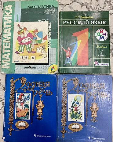 Подборка школьных учебников и рабочих тетрадей : Есть книги носили