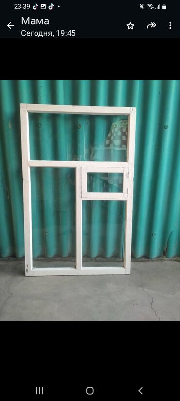 алюминиевые окна бу: Деревянное окно, Комбинированное, цвет - Белый, Б/у, Самовывоз