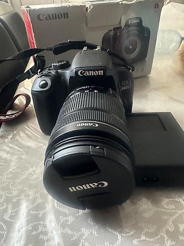 Фотоаппараты: Canon EOS 800D DSLR fotoaparat + Canon EF-S 18-135mm lens dəsti - — 2
