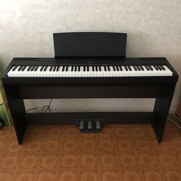 Пианино, фортепиано: Цифровое фортепиано Yamaha P-115B в идеальном состоянии в самой полной