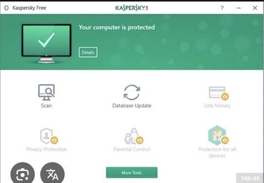 Digər ehtiyat hissələri: Kaspersky Small Office Security antivirus ücün 600 günlük acar
