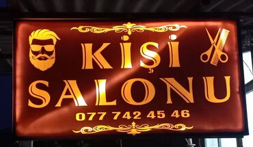 market reklam: Salam kiwi salonu ucun reklam satiram karopka sekilinde yigilib arxasi