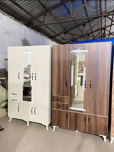 guzgu boydan: Geniş tutumlu 3 qapılı paltar Şkafları 160Azndən. - Material — 1