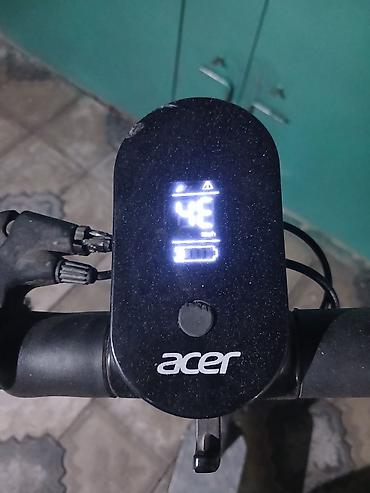 elektron piyano: Təkcə akkumulyator yanıb ona əsasən yazın! Acer elektrik skuter. Qara — 4