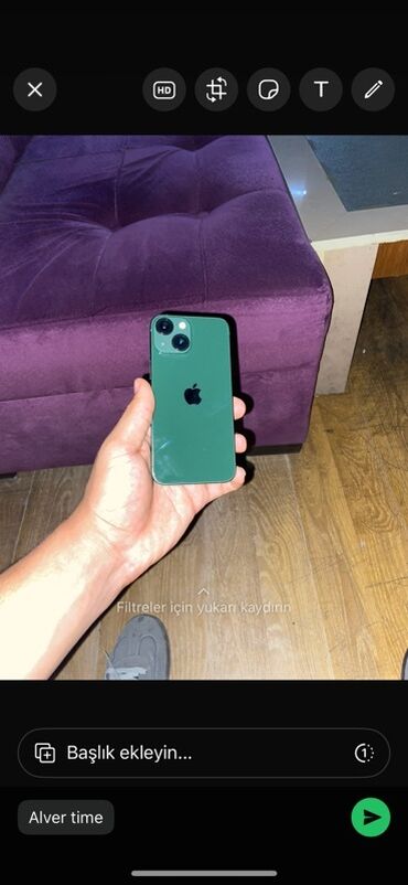 samsung a 10 's: IPhone 13, 128 ГБ, Зеленый