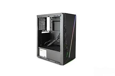 Ostali kompjuterski delovi: ATX/MicroATX PC kućište sa RGB LED trakom na prednjem panelu - — 1