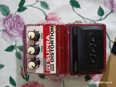тар музыкальный инструмент купить: DOD FX55C Supra Distortion – elektrik gitara üçün efekt pedalı -