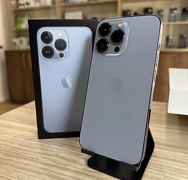 iphone 11 100$: IPhone 13 Pro, 128 GB, Sierra Blue, Zəmanət, Simsiz şarj, Face ID — 1