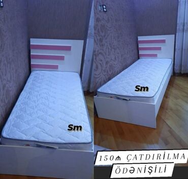 Çarpayılar: Yeni, Təknəfərlik çarpayı, Matras ilə — 9