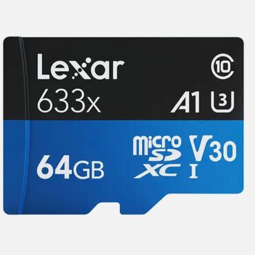 карты памяти microsd для видеорегистратора: Продаю флешку Lexar 64GB 130MB/s Состояние нового пользовался пару