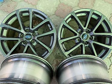 r18 subaru: Литые Диски R 18 Subaru, Комплект, отверстий - 5, Б/у — 3