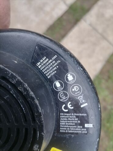 Ostali akumulatorski alati: Akumulatorski duvač lišća - Tip: ručni, bežični duvač za baštu - — 10