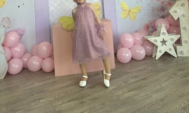 uwaq donu: Детское платье цвет - Фиолетовый
