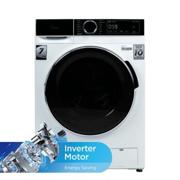 Стиральные машины: Стиральная машина Midea, Новый, Автомат, 10 кг и более, Полноразмерная — 2