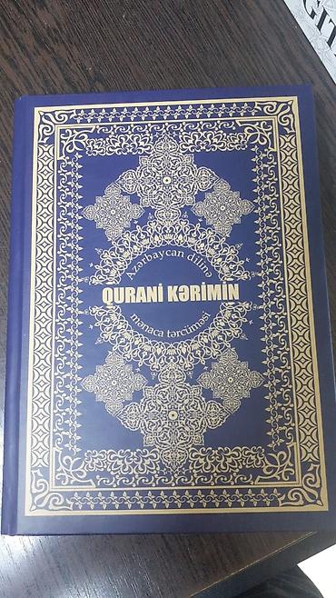 Dini kitablar: Quranı Kərim.latinca ve kirrilce var
yenidir — 7