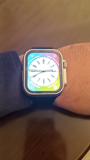 ultra watch: Apple i8+Ultra Watch istifadə olunmayıb yenidir