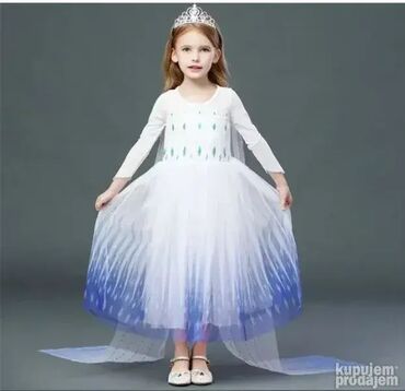 Kostimi za maskenbal: Model BELA 5 FROZEN 2 LEDENO KRALJEVSTVO 2 deo - NOVO Elza Frozen 2 — 2