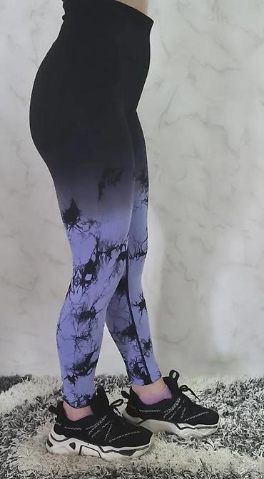 Helanke, biciklistički šortsevi: Ženske sportske helanke – visok struk - Model: duge helanke sa — 9