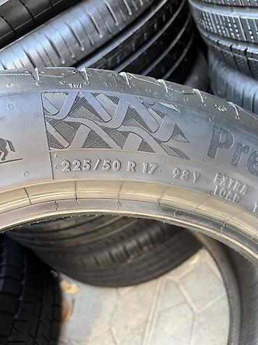 r17 22555: Шины 225 / 50 / R 17, Лето, Б/у, Пара, Германия, Continental — 3