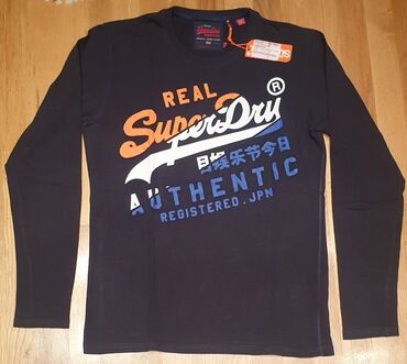 Duksevi: Superdry original muški duks. Teget boje, kupljen u n fashion, xl — 2