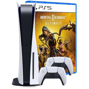 купить плейстейшен 4 бу: PS 5 fat с дисководом 3-ревизия, два джостика 5 игр купленные в
