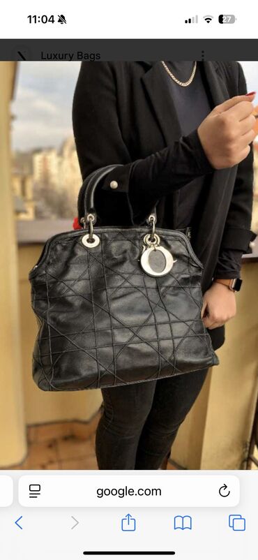 christian dior sumka: Əl çantası, Christian Dior, İşlənmiş