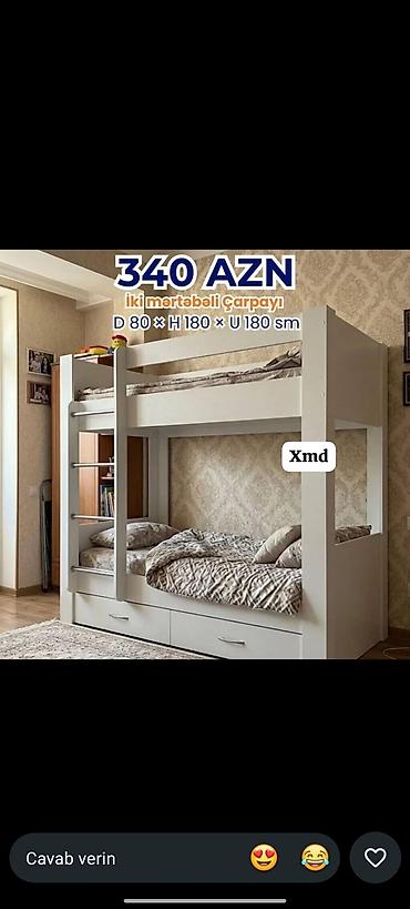qalin adyal: Oğlan və qız üçün, Yeni, Çarpayı, Siyirməli — 1