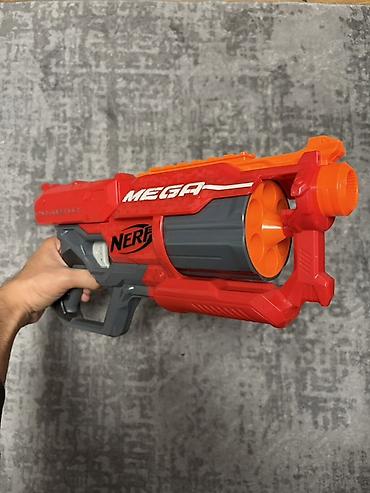 oyuncaq tapanca satisi: Nerf N-Strike Mega CycloneShock Orijinal Hasbro Nerf Mega — 2