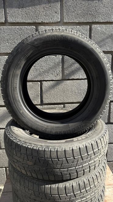 покрышка мотоцикл: Шины 185 / 65 / R 15, Зима, Б/у, Комплект, Легковые, Япония, Yokohama