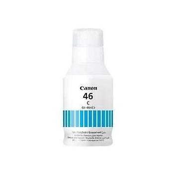 dtf printer epson: Canon GI-46 C 4427C001 Cyan Mavi Orijinal Mürəkkəb Konteyneri – 135 ml — 1