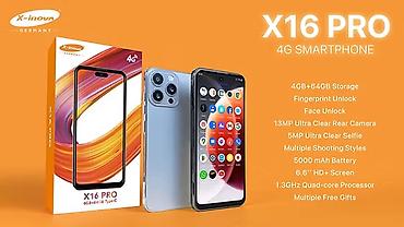 64 gb: Kateqoriya: Telefonlar Brend: X-Inova Model: X16 Pro Qiymət: 188 — 1